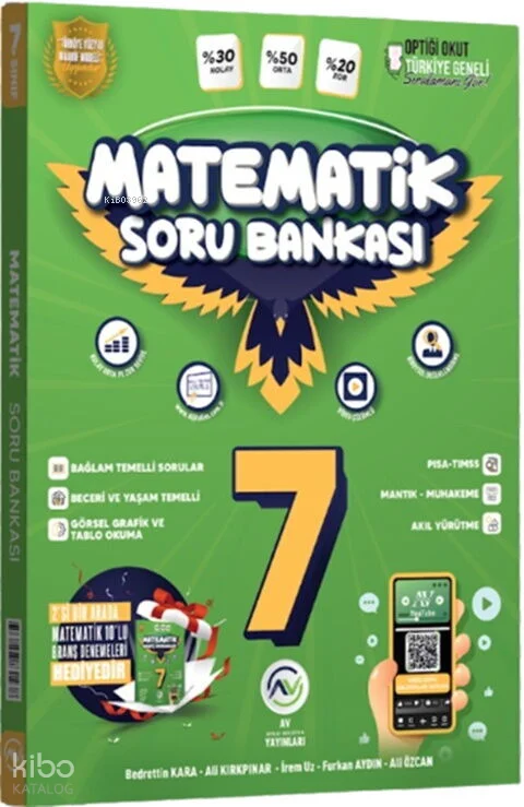 Av Yayınları 7. Sınıf Matematik Soru Bankası