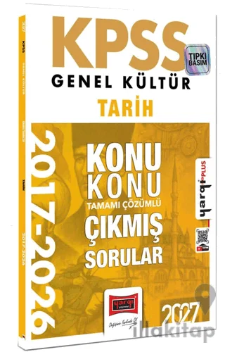 2027 KPSS Genel Kültür Tarih Konu Konu Tamamı Çözümlü 10 Yıl Çıkmış Sorular