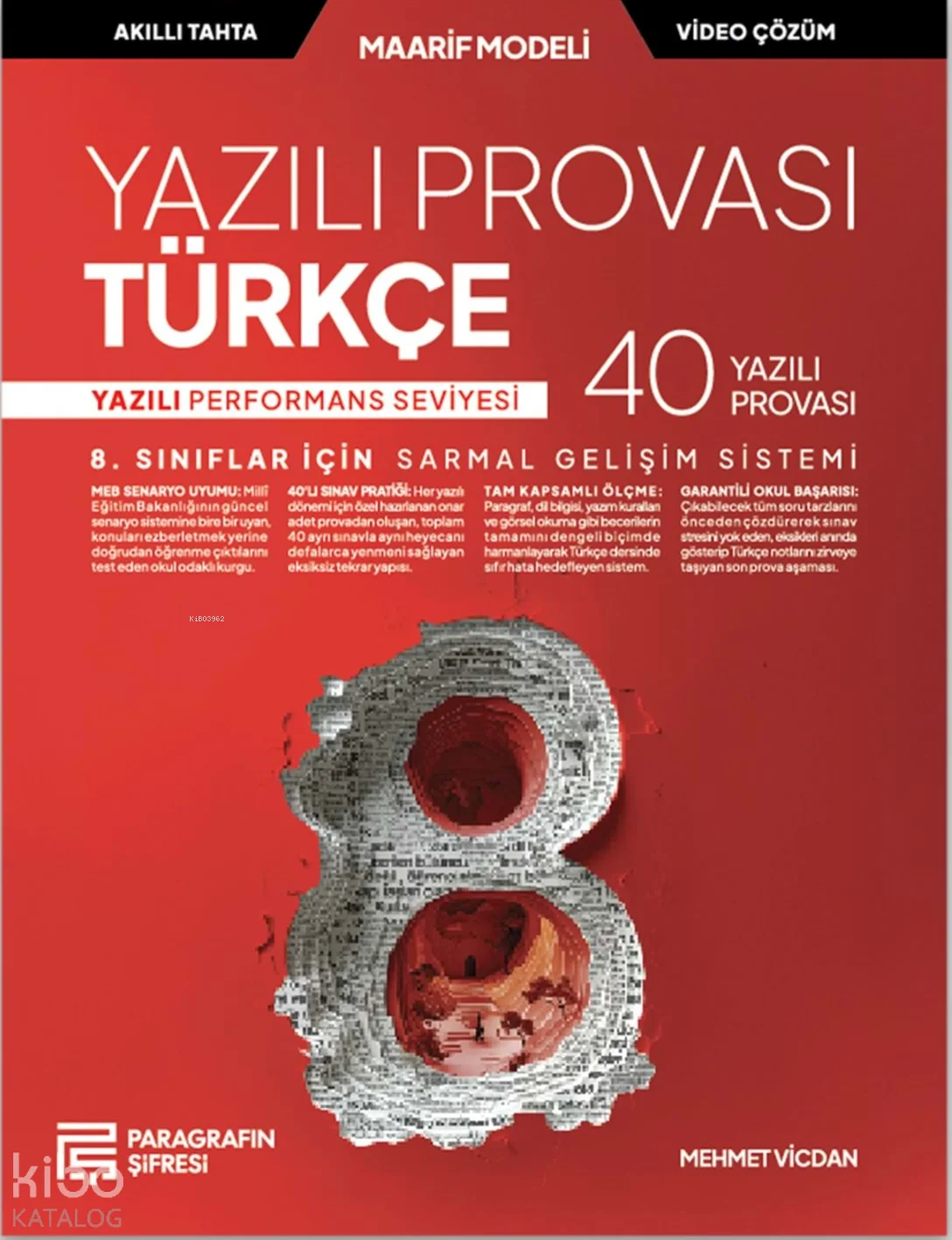 Paragrafın Şifresi 8.Sınıf Türkçe Yazılı Provaları