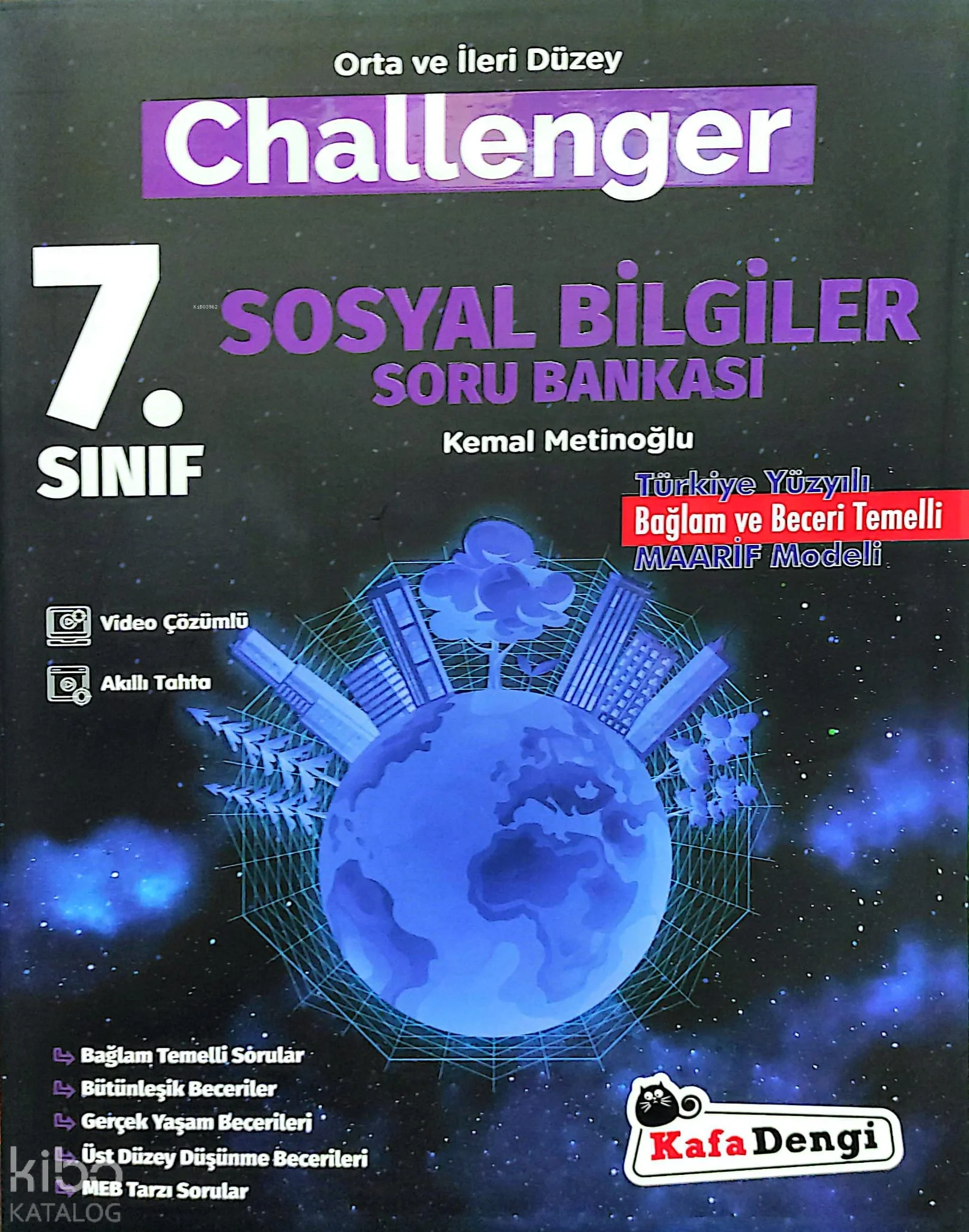 Kafa Dengi 7.Sınıf Challenger Sosyal Bilgileri  Soru Bankası (Tümü Video Çözümlü)