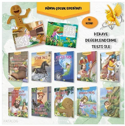 Dünya Çocuk Edebiyatı 10 Fasikül Tek Kapak