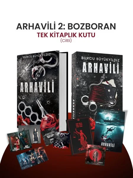 Arhavili 2 - Bozboran - Tek Kitaplık Kutu (Ciltli)