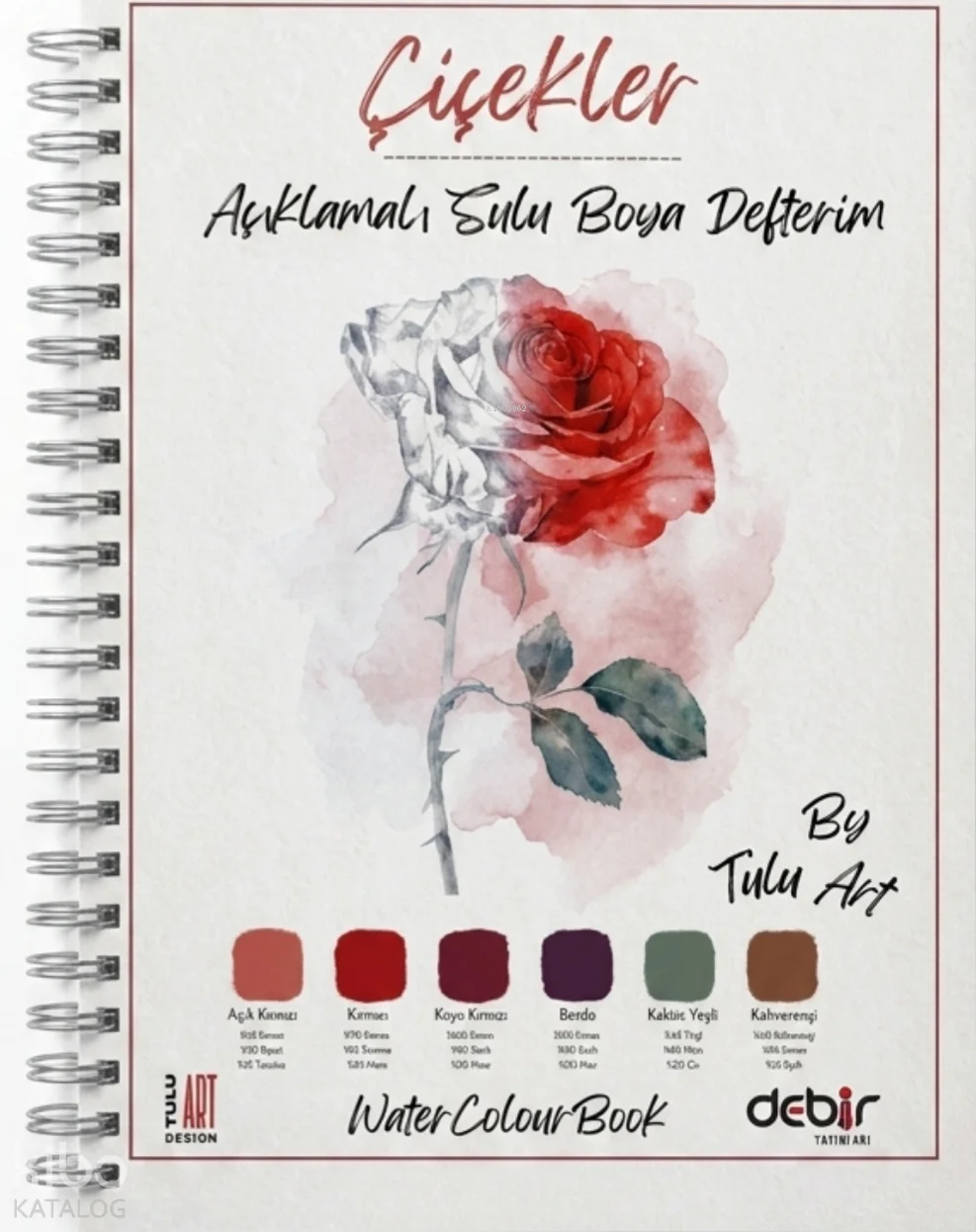 Açıklamalı Sulu Boya Defterim:  Meyveler