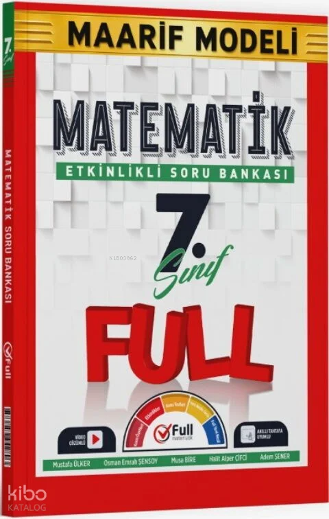Full Matematik 7. Sınıf Matematik Maarif Model Soru Bankası