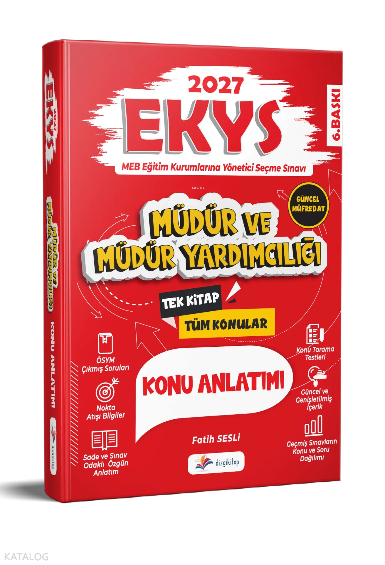 Dizgi Kitap 2027 MEB EKYS Müdür ve Müdür Yardımcılığı Konu Anlatımı