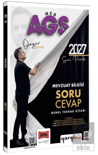 2027 MEB-AGS Mevzuat Bilgisi Soru Cevap Genel Tekrar Kitabı