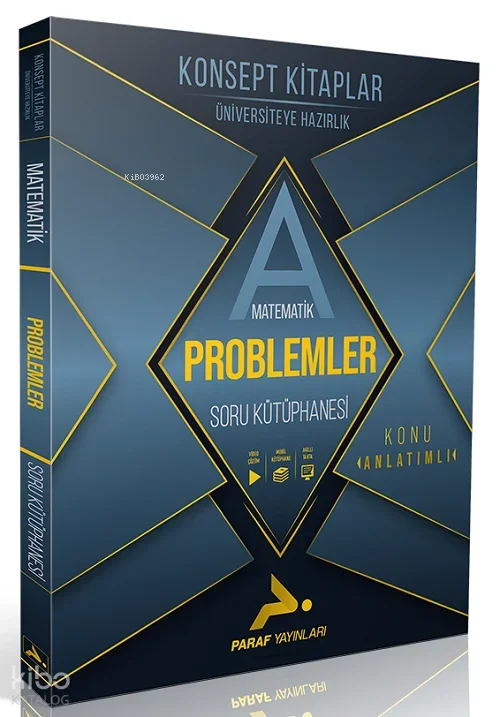 Paraf YKS TYT Matematik Problemler Konsept Soru Kütüphanesi Paraf Yayınları
