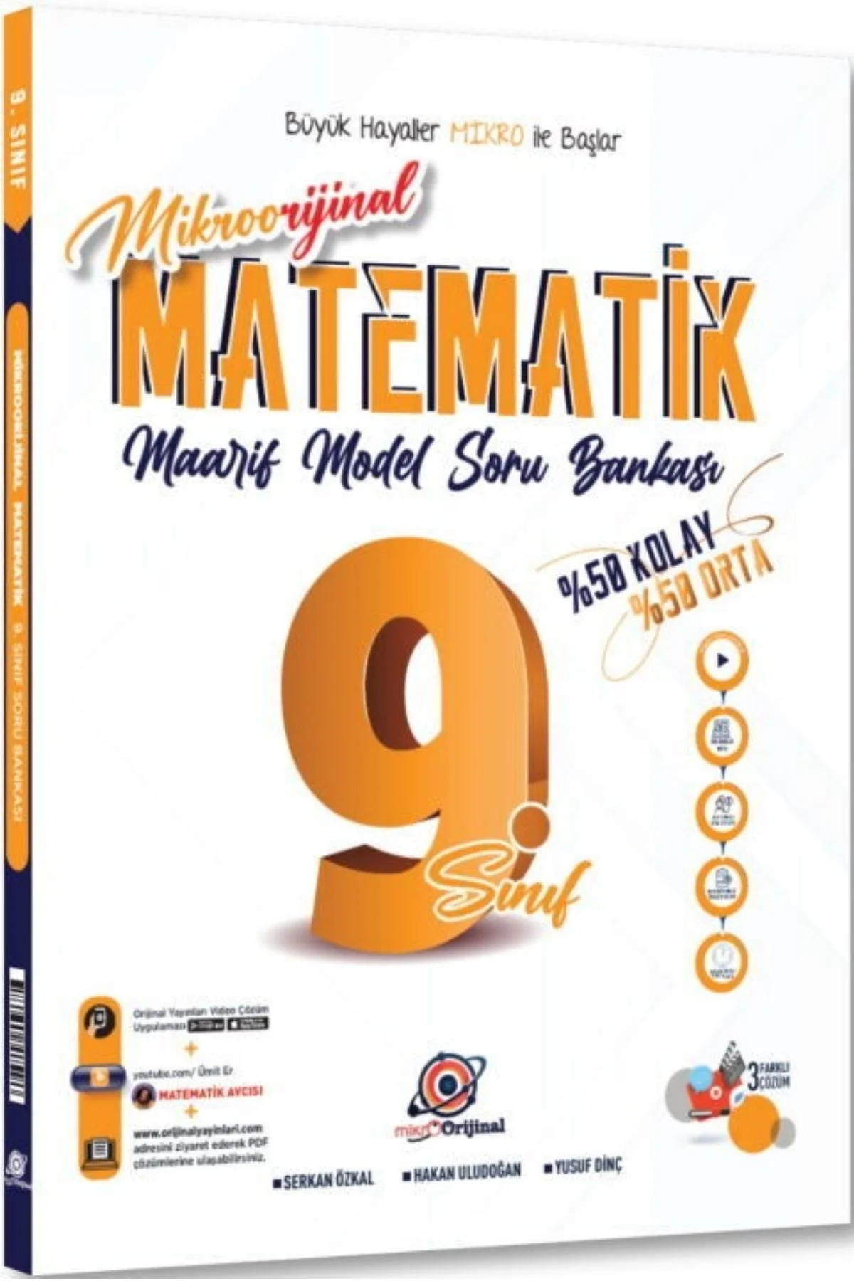 ORİJİNAL MİKRO 9.SINIF MATEMATİK MAARİF MODEL SORU BANKASI