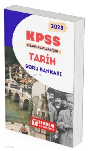 Teorem 2028 KPSS Lisans Tarih Soru Bankası