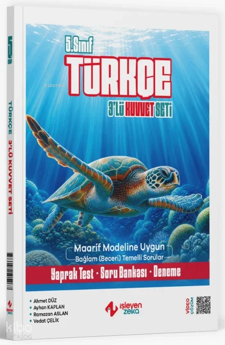 İşleyen Zeka 5. Sınıf Türkçe 3 lü Kuvvet Seti