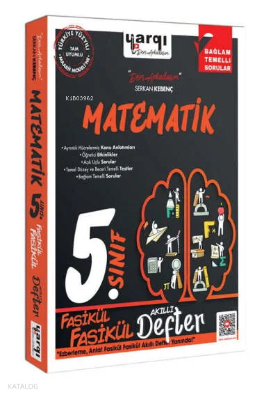 Yargı Ders Arkadaşım 5. Sınıf Matematik Fasikül Fasikül Akıllı Defter