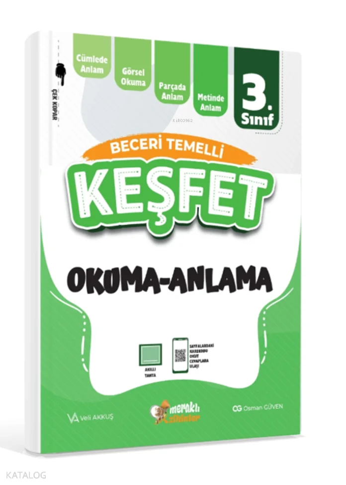 Meraklı Zihinler 3. Sınıf Keşfet Aşama Aşama Okuma Anlama (4 Adet 32 Sayfa Fasikül)