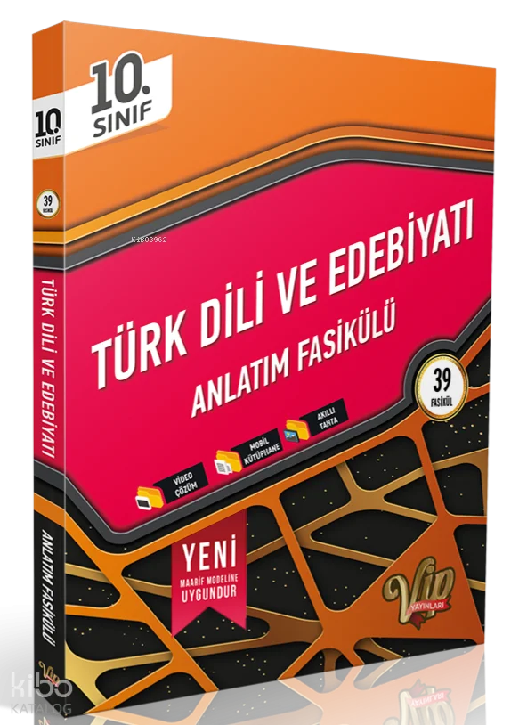 Vip 10. Sınıf Türk ve Dili Edebiyatı Anlatım Fasikülü