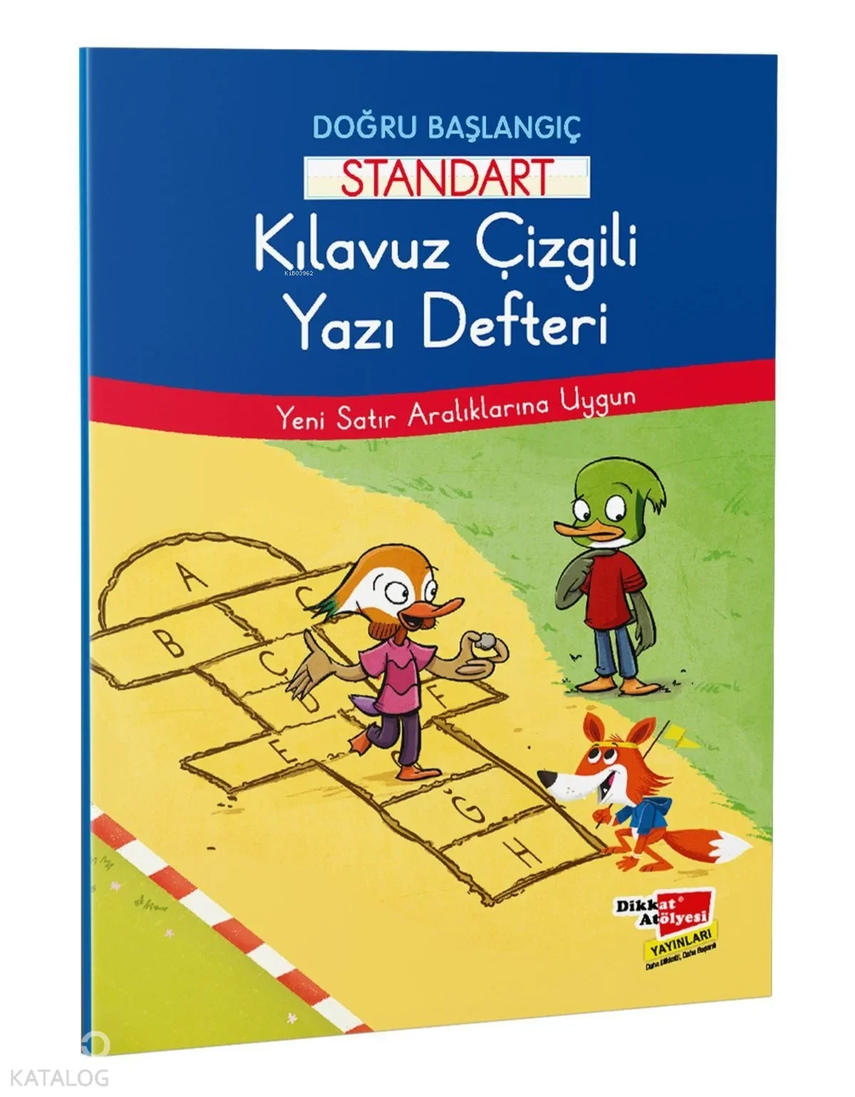 Dikkat Atölyesi Kılavuz Çizgili Yazı Defteri