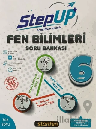 6. Sınıf Fen Bilimleri StepUp Soru Bankası