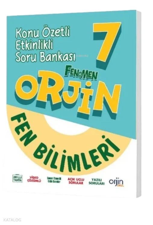 Orjin 7. Sınıf Fen Bilimleri Konu Özetli Etkinlikli Soru Bankası