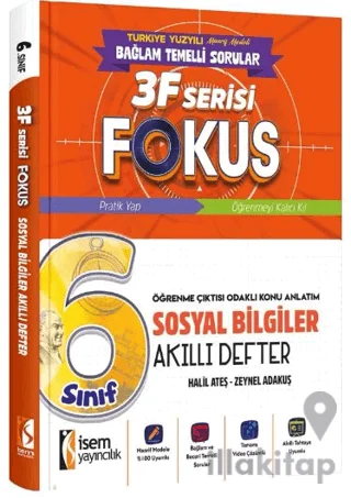 6. Sınıf Sosyal Bilgiler Akıllı Defter