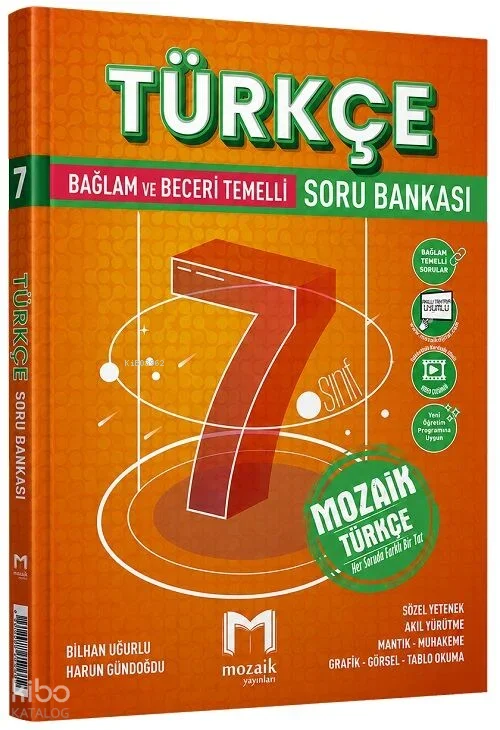 Mozaik 7. Sınıf Türkçe Soru Bankası