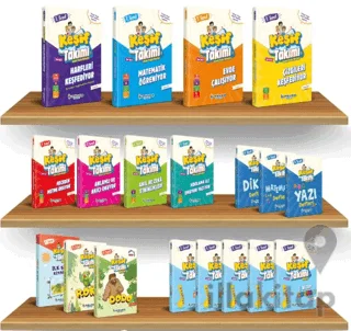 1. Sınıf Keşif Takımı Okuma Yazma Öğreniyor (19 Kitap)