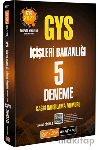 2027 GYS İçişleri Bakanlığı Çağrı Karşılama Memuru 5 Deneme