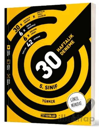 5. Sınıf Türkçe Haftalık Deneme