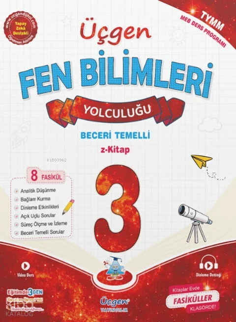 Üçgen Yayıncılık 3. Sınıf Beceri Temelli - Fen Bilimleri Fasikülleri