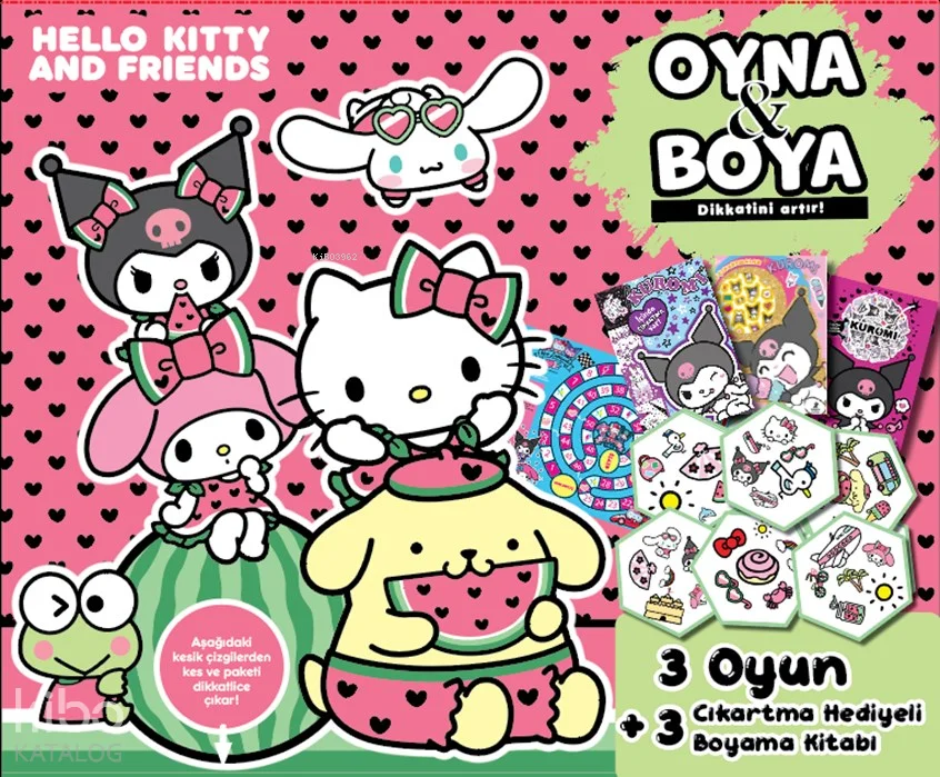 Hello Kitty and Friends - Oyna ve Boya