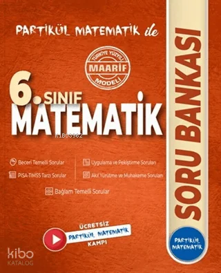 Partikül 6. Sınıf Matematik Soru Bankası