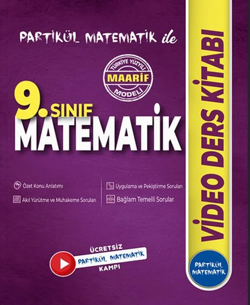 9. Sınıf Partikül Matematik Video Ders Kitabı