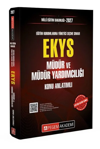 2027 EKYS MEB Müdür ve Müdür Yardımcılığı Konu Anlatımlı
