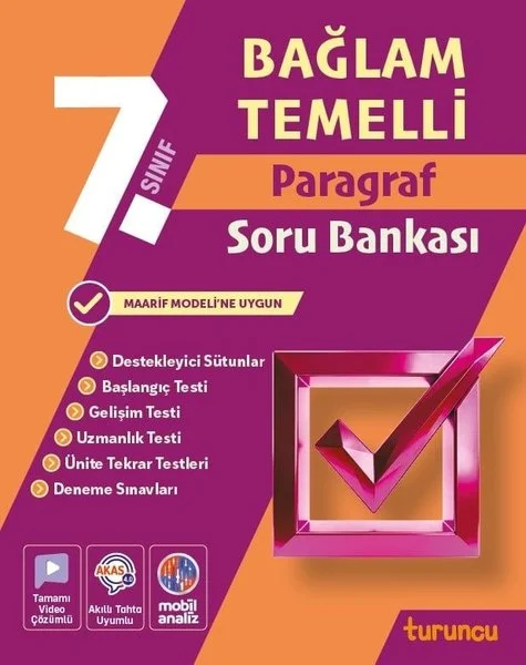 7. Sınıf Bağlam Temelli Paragraf Soru Bankası