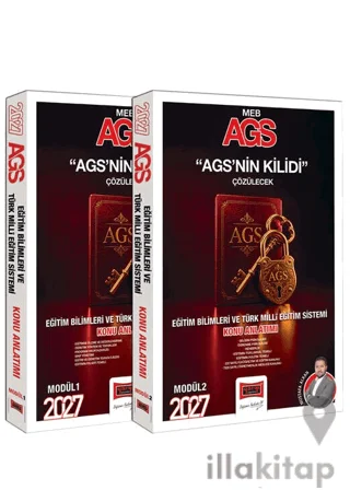 2027 MEB-AGSnin Kilidi Eğitim Bilimleri ve Türk Milli Eğitim Sistemi Konu Anlatımı 2 Cilt