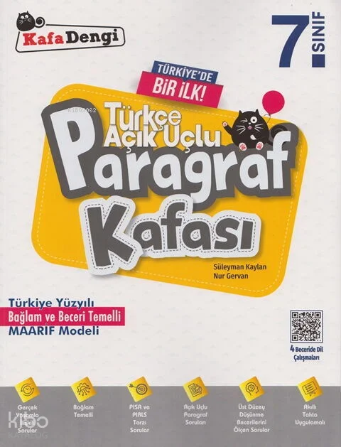 Kafa Dengi 7.Sınıf Paragraf Kafası Soru Bankası