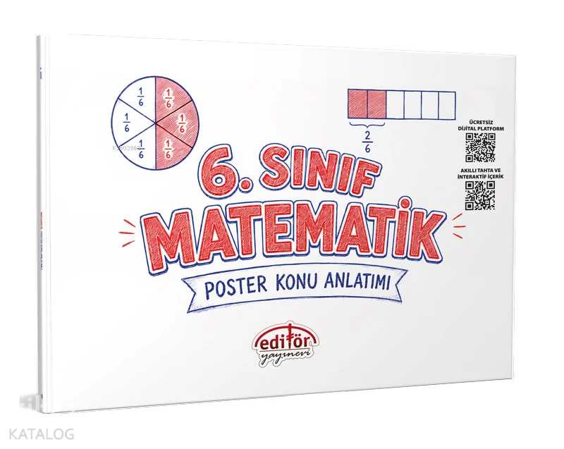 Editör Yayınları 6. Sınıf Matematik Poster Konu Anlatımlı