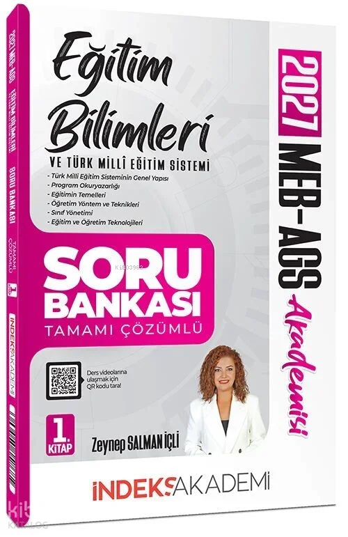İndeks Akademi 2027 MEB-AGS Akademisi Eğitim Bilimleri ve Türk Milli Eğitim Sistemi Video Ders Notları 2. Kitap