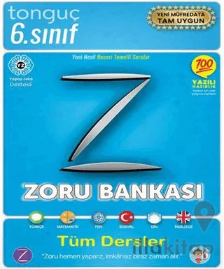 6. Sınıf Tüm Dersler Zoru Bankası