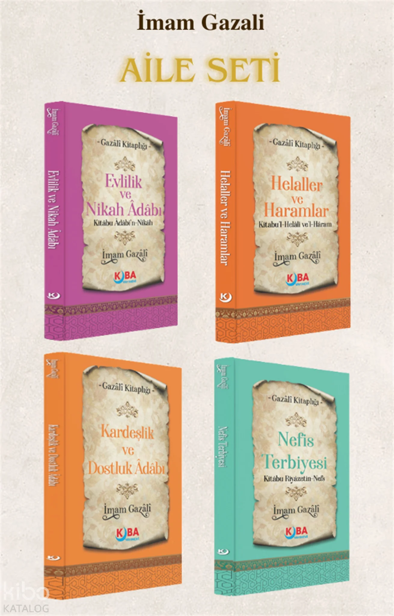 İmam Gazali - Aile Seti (4 Kitap)