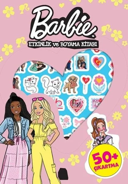 Barbie Kıpır Kıpır Etkinlik ve Boyama Kitabı