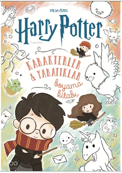 Harry Potter Karakterler ve Yaratıklar Boyama Kitabı