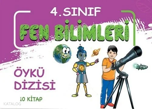 Berkay 4.Sınıf Fen Bil. Öyküleri (10 Kitap)