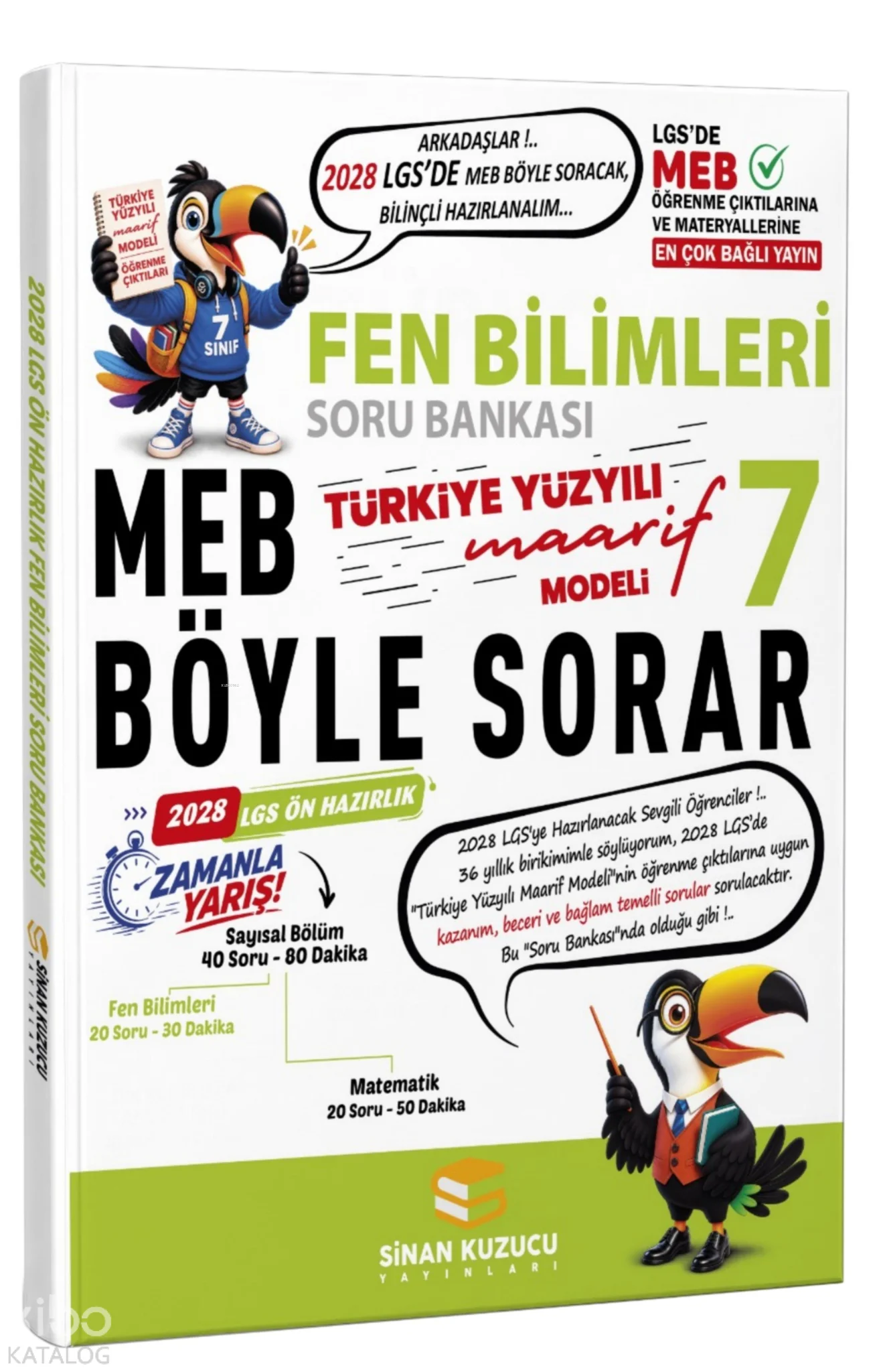Sinan Kuzucu Yayınları 7. Sınıf Fen Bilimleri Soru Bankası