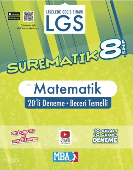 Evrensel İletişim 8. Sınıf Sürematik Matematik 20 Li Deneme