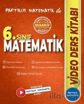 6. Sınıf Matematik Maarif Modeli Video Ders Kitabı