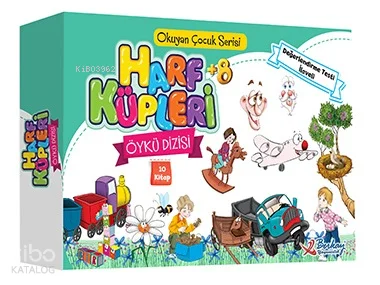 Berkay Yayıncılık 1. Sınıf Harf Küpleri (10 Kitap)