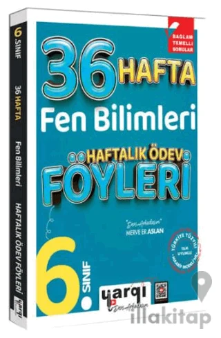 6. Sınıf Fen Bilimleri 36 Haftalık Ödev Föyleri